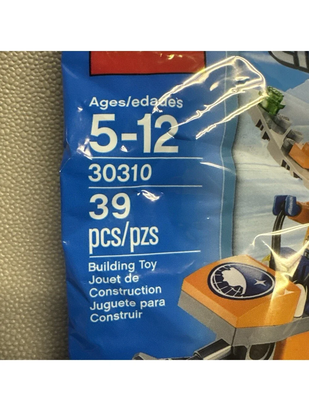 LEGO CITY: Arctic Mini Airplane (30310) Seaplane Scout Minifigure Polybag